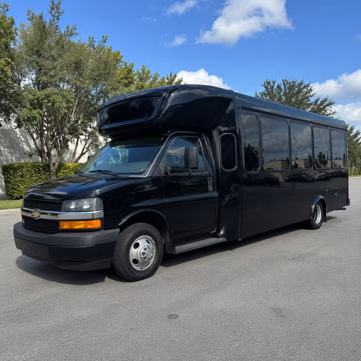 Durham Concert & Music Festival Transportation party bus exterior