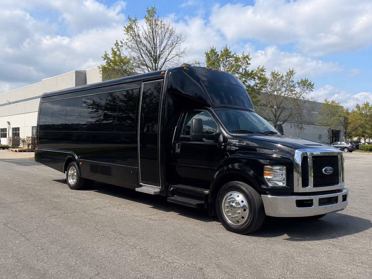 Durham Concert & Music Festival Transportation party bus exterior