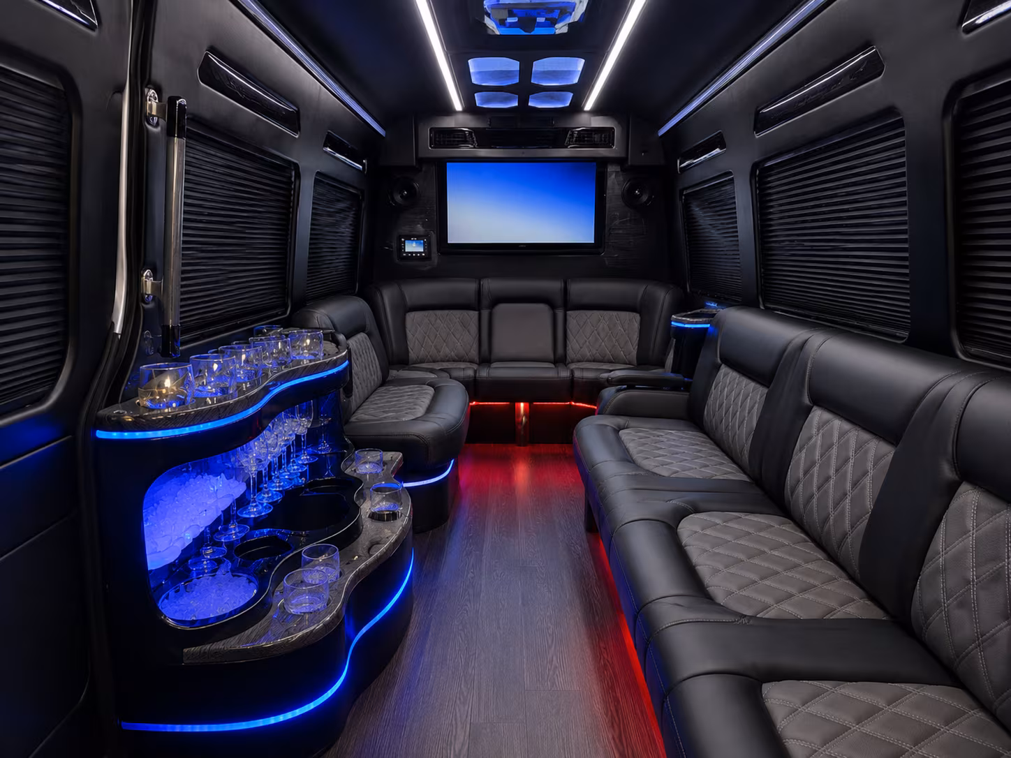 Durham Corporate Transportation onboard seating